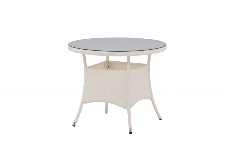 Volta glasbord til udend&oslash;rsbrug &Oslash;90cm hvid