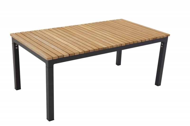 Brasilia udend&oslash;rs sofabord 110x60 teak sort