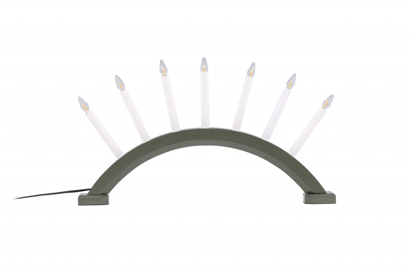 Kebnekaise adventsstage 55x34cm fyrretræ grøn