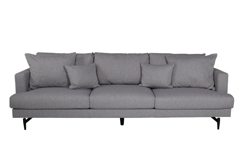 Sofia sofa 3-personers grå stof
