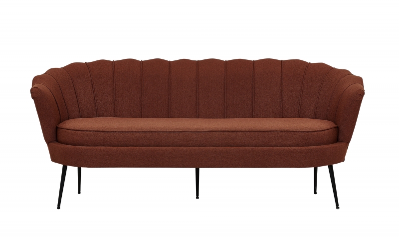 Calais 3-personers sofa 180cm r&oslash;d