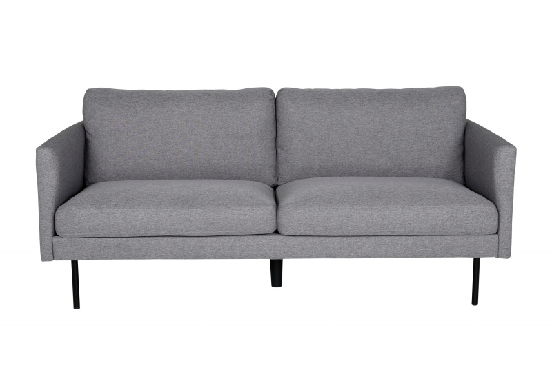 Zoom sofa 2-personers grå polyester