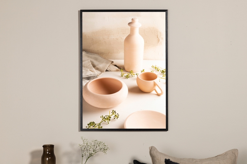 Plakat Ceramics 50x70cm beige