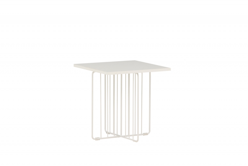 Dayton sofabord 40x40cm hvid