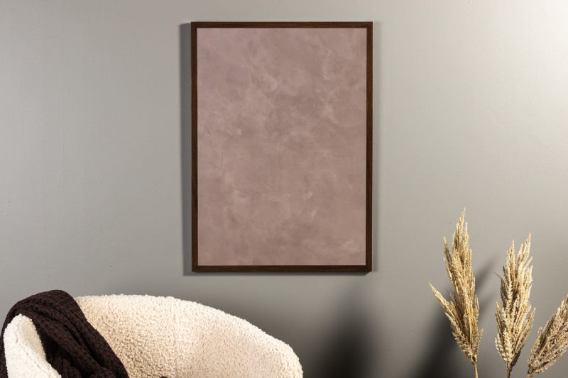 Plakat Structure Paint 50x70cm brun