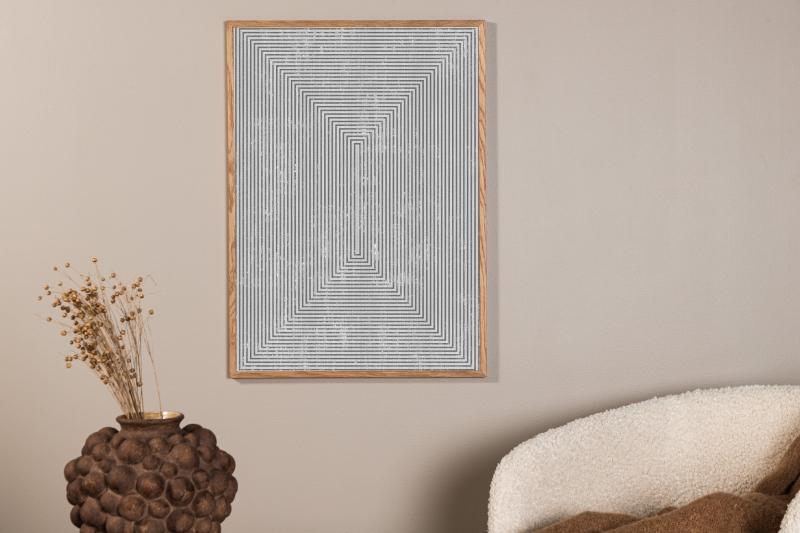 Plakat Symmetrical 50x70cm gr&aring;