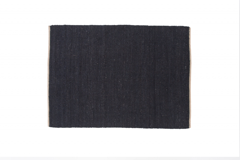 Kali tæppe 240x170cm sort