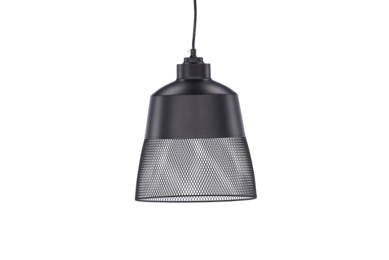Toulon loftlampe Ø24cm i sort med meshdesign