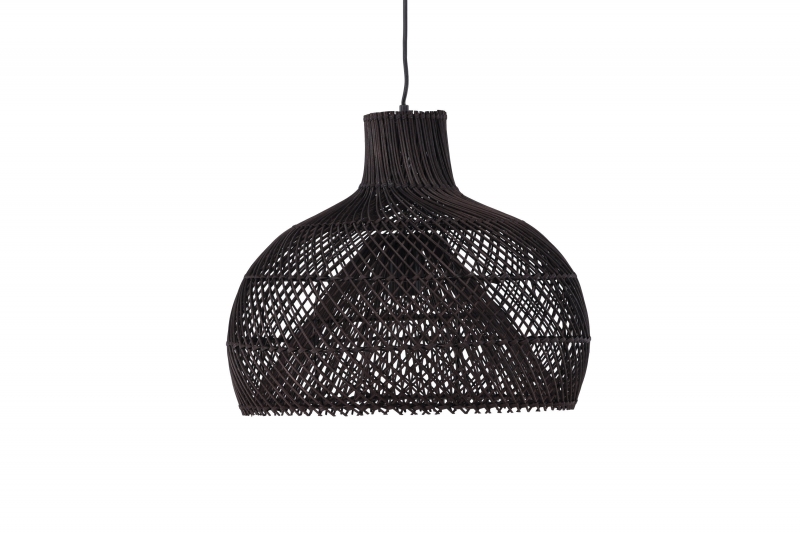 Laroche loftlampe Ø45cm i sort rotting