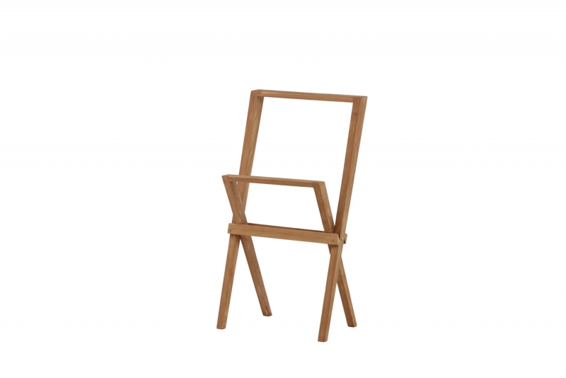 Kenya håndklæde stativ 82x45x30cm i teak