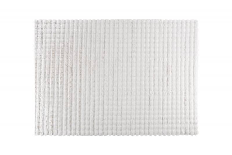Novis gulvtæppe 230x160 cm 100% polyester hvid