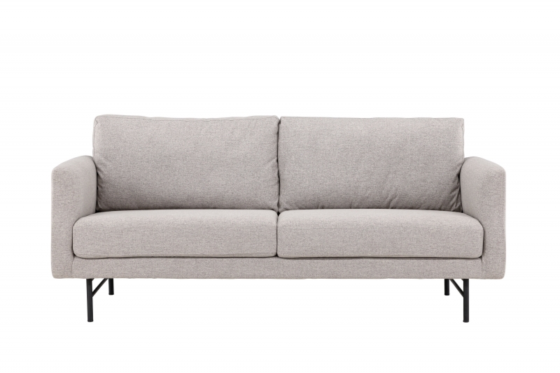 Sky sofa 3-personers lys brunt stof