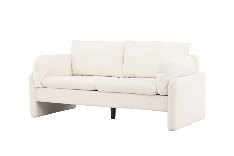 Vindel 2 personers Teddy sofa hvid