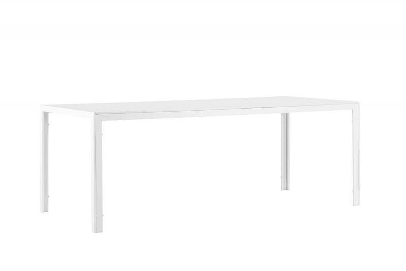 Break udend&oslash;rs spisebord 205x90cm hvid