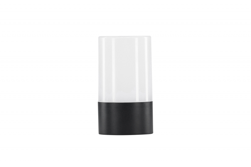 Tubu bordlampe Ø10×18 cm – Sort/hvid