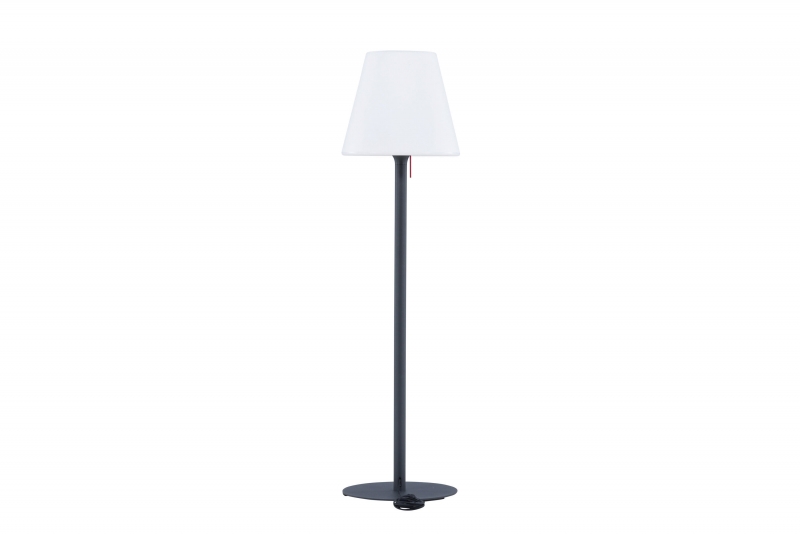 Moris gulvlampe Ø50×187 cm – Sort/hvid