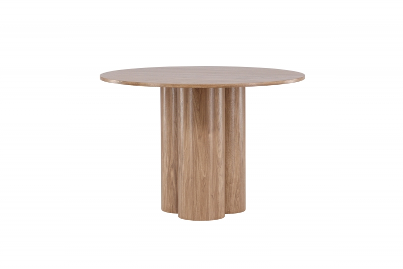 Olivia rundt spisebord Ø110 cm brun
