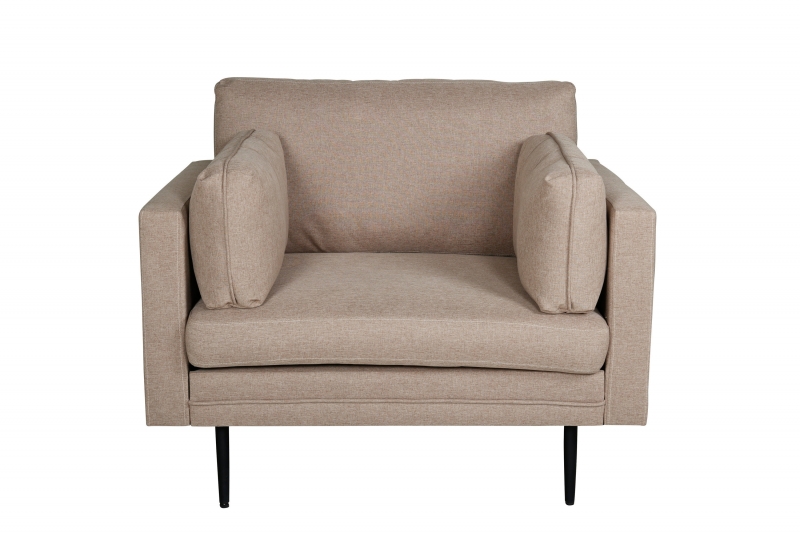 Boom l&aelig;nestol 110 cm polyester brun