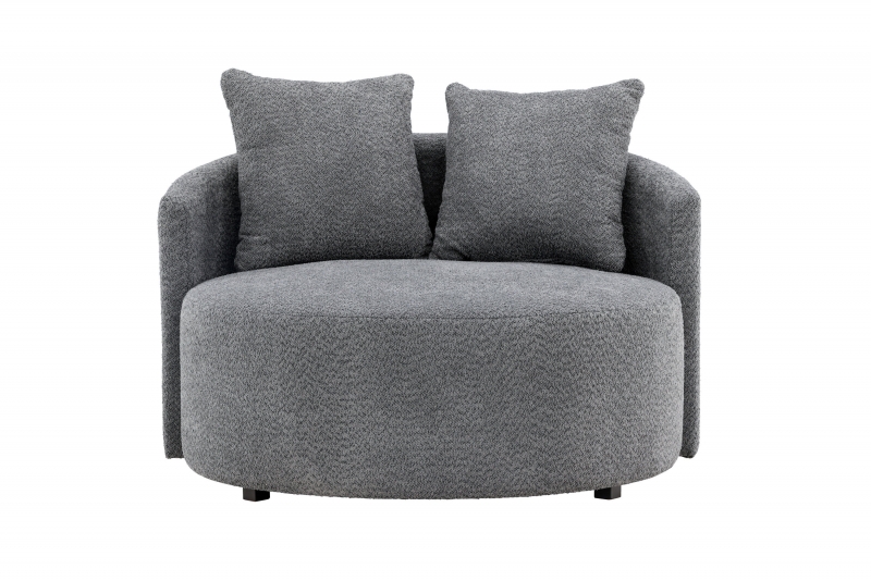 Kelso sofa 2-personers grå fleece