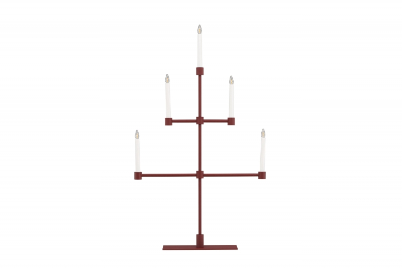 Avoriaz bordlampe 53x92cm rød
