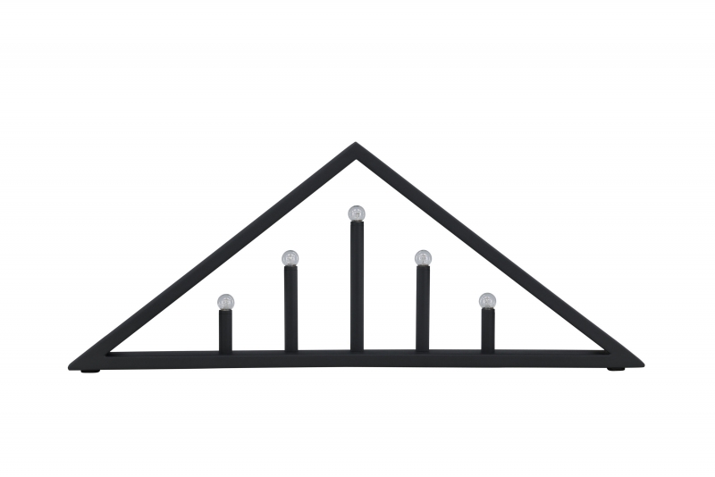 Sankt Anton bordlampe 65x26cm sort