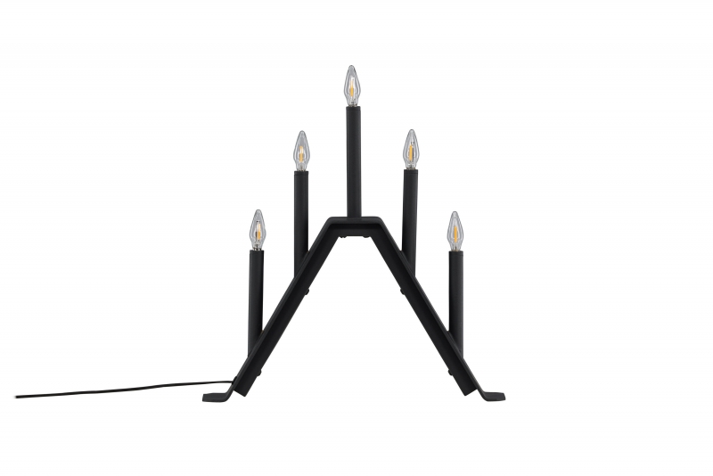 Åre bordlampe 32x36cm stål sort