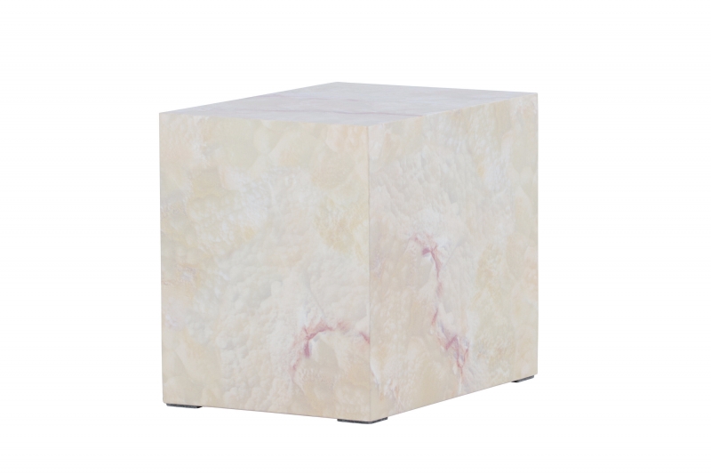 York loungebord 30x35x25cm MDF beige