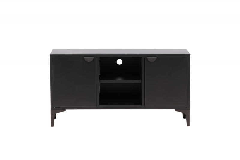 Piring TV-bord 120x63cm i sort stål