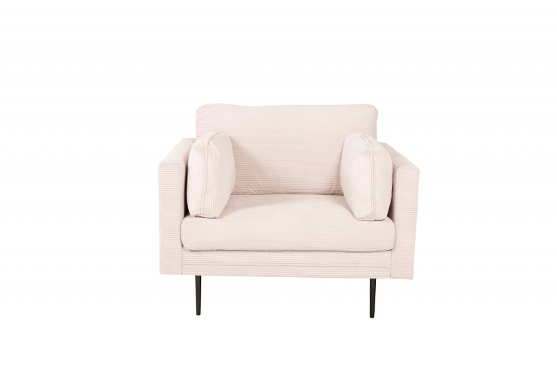 Boom l&aelig;nestol polyester beige