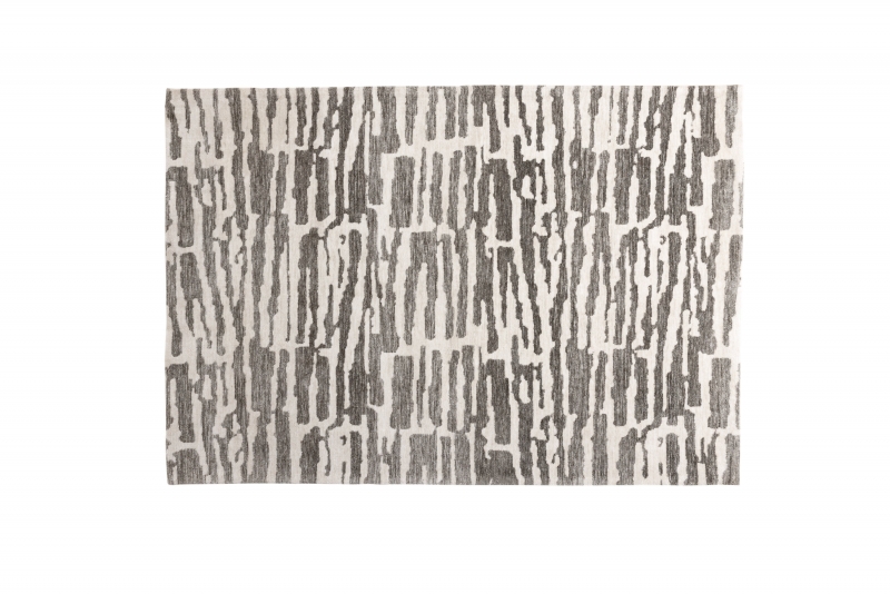 Milos tæppe 290x200 cm grå