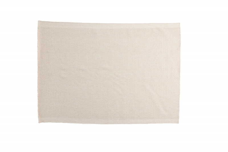 Vilma rektangulært tæppe 230x160 cm offwhite