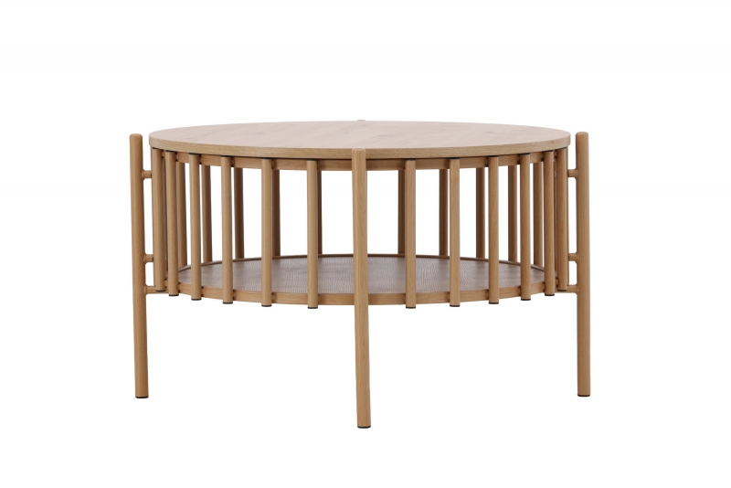Rubbo sofabord 80x50 cm natur trælook