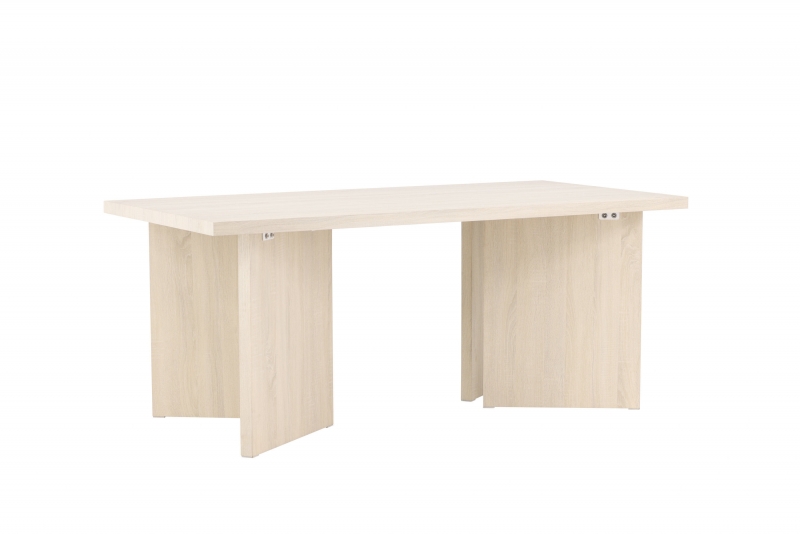Bassholmen spisebord 180x90 cm hvidvasket