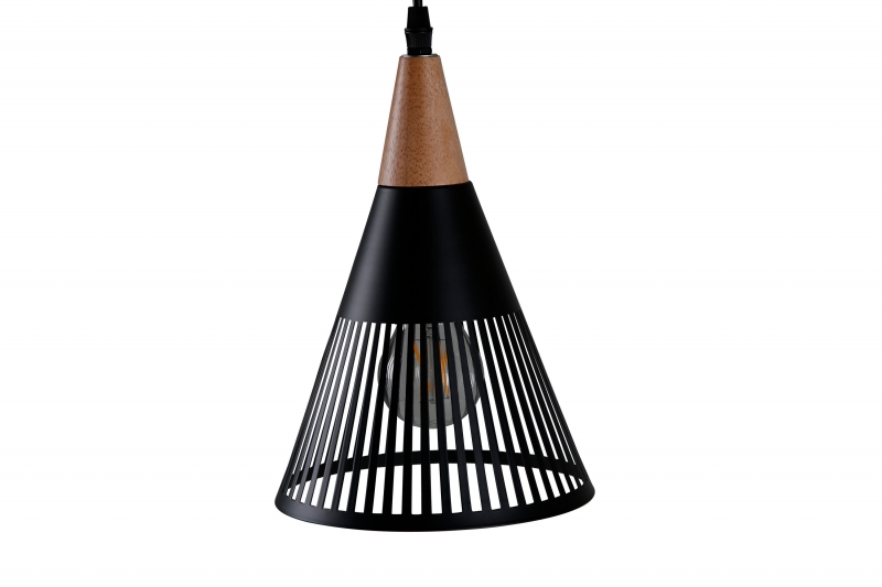 Gruid pendel loftlampe Ø18 cm sort