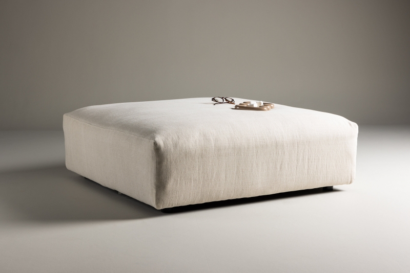 Mavi sofa modul ottoman puf beige