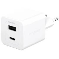 PanzerGlass empower by Turbo 35W GaN Adapter  USB-C + USB-A hvid