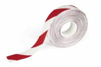 Durable Duraline Strong gulv advarselstape 2-farvet rød/hvid