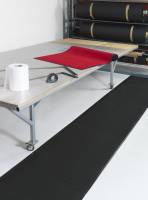 Matting Yoga Wearbond ergonomisk arbejdsmåtte 90x183cm sort