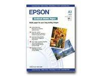 Epson A3 archival matte paper 50 ark pr pakke C13S041344