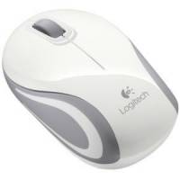 Logitech M187 wireless mini mouse hvid