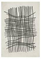 Plakat Linework 21x30cm beige