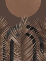 Plakat Structures 30x40cm brun