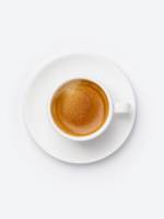 Plakat Skimmed Coffee 30x40cm brun