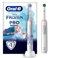 Oral-B Pro Family Edition Pro 3 3000 + Pro Junior elektrisk tandb&oslash;rste Frozen/Hvid