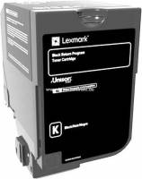 Lexmark 75B20K0 original lasertoner sort