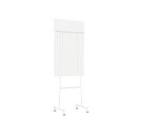 Lintex Mono Mood mobile glastavle 70x120cm hvidt stativ Frank, gr&aring;gr&oslash;n