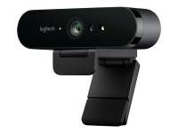 Logitech BRIO 4K Ultra HD webcam - web - Sort