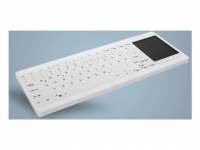 Active Key Hygiene Backlit Touchpad Keyb. Water USB, hvid