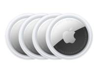 Apple AirTag Anti-tab Bluetooth-tag Sort Sølv Hvid 4stk