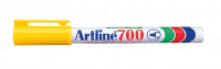 Artline EK700 marker permanent 0,7mm gul